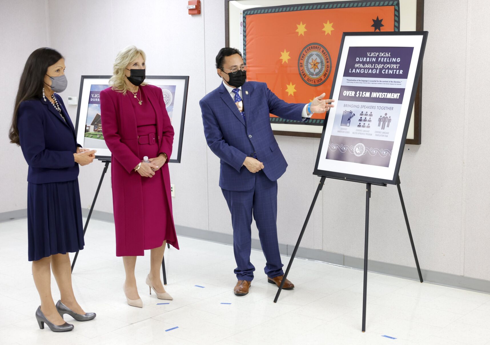 The First Lady visits Tahlequah